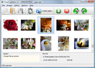 keeping a popup window on top Javascript Photo Gallery Generator