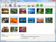 ajax javascript photo album automatic scan 