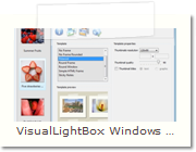 JavaScript Image Gallery Windows version - Thumbnails Tab